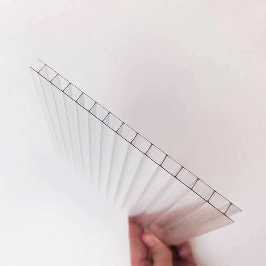 Twin & Triple Wall Polycarbonate Sheets – 4x8 FT Greenhouse Panels | 4mm, 8mm, 16mm Honeycomb Thickness