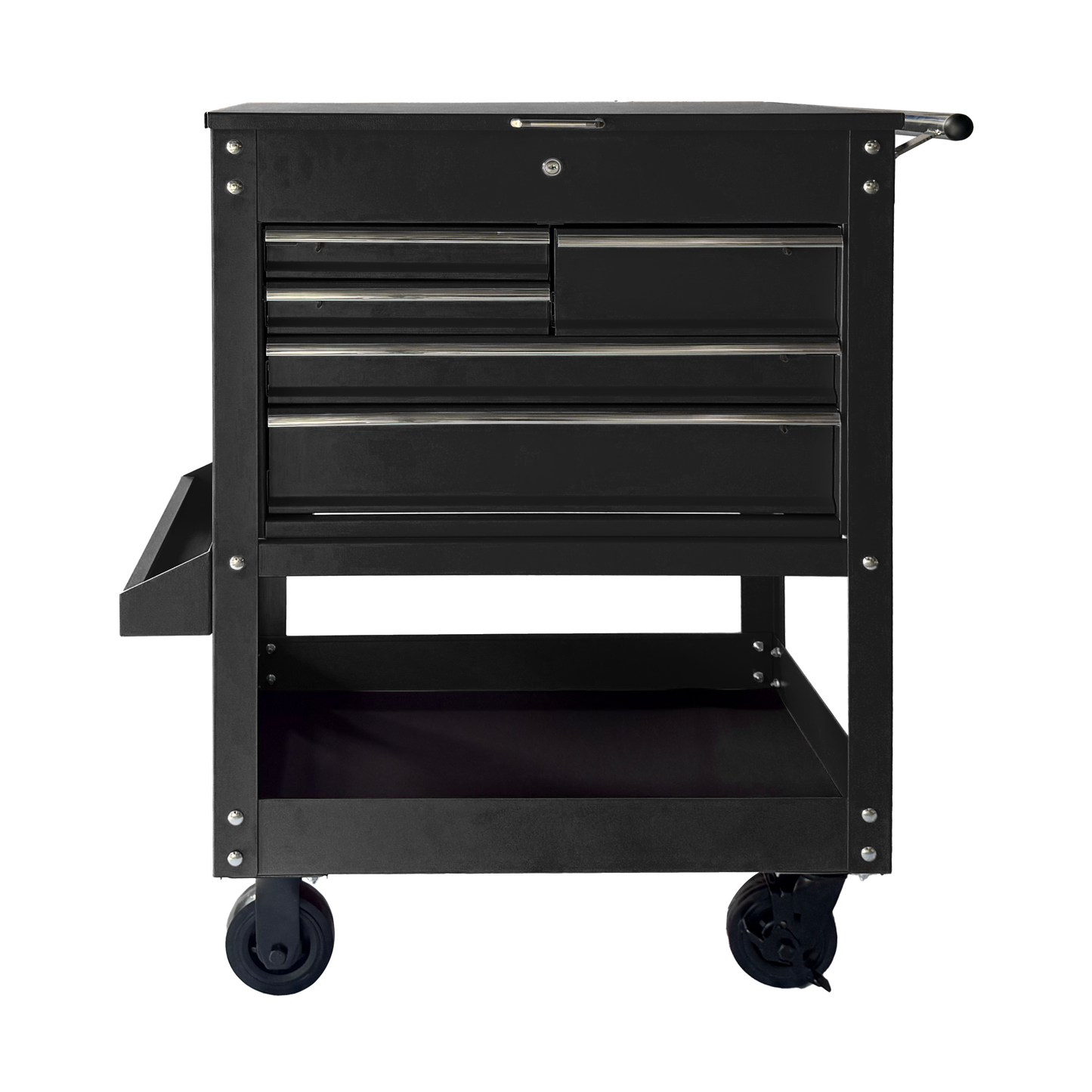 8 Drawer Heavy Duty Rolling Tool Cabinet Steel Garage Storage with Ball Bearing Slides