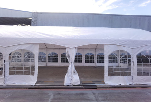New 20x40 PVC Commercial Grade Transparent Party Tent with Ground Bar – 0W2040