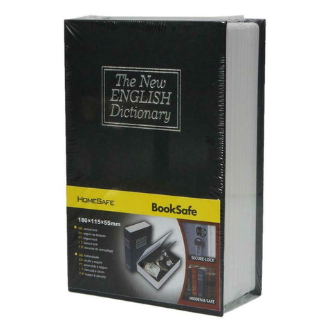 New Dictionary Book Jewelry Safe – Mini English Dictionary Style Hidden Storage Box, Durable & Discreet