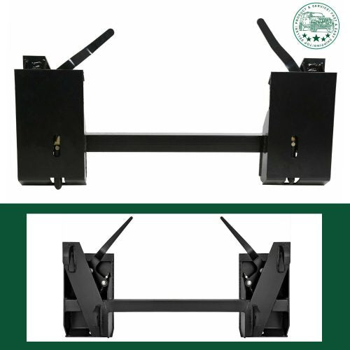 3500 LB Quick Tach Adapter Latch – John Deere Global to Skid Steer Conversion Plate | SKU: LY0M042