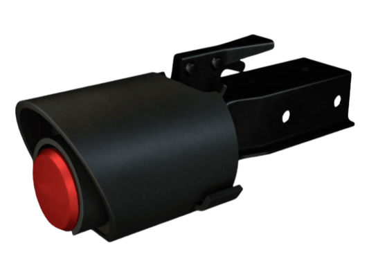 2 - 5/16" Trailer Coupler Lock with Weatherproof Shield, Heavy Duty Carbon Steel Hitch Lock, Red – TCL02526V - with | Sold by Uncle Wiener's Wholesale