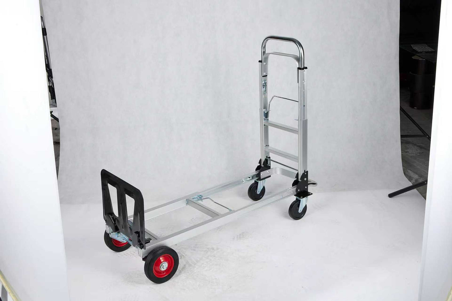 2-in-1 Heavy Duty Aluminum Hand Truck Dolly 48" Convertible Cart TC4821