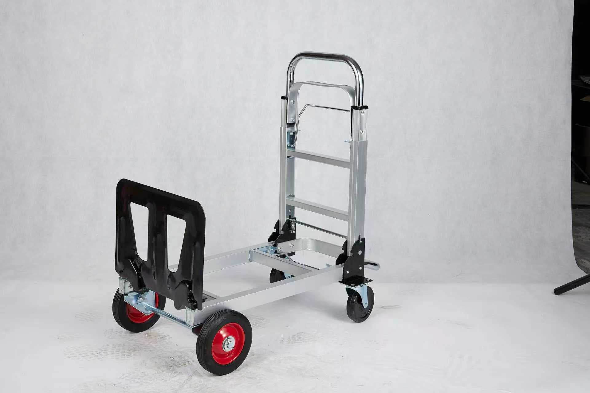 2-in-1 Heavy Duty Aluminum Hand Truck Dolly 48