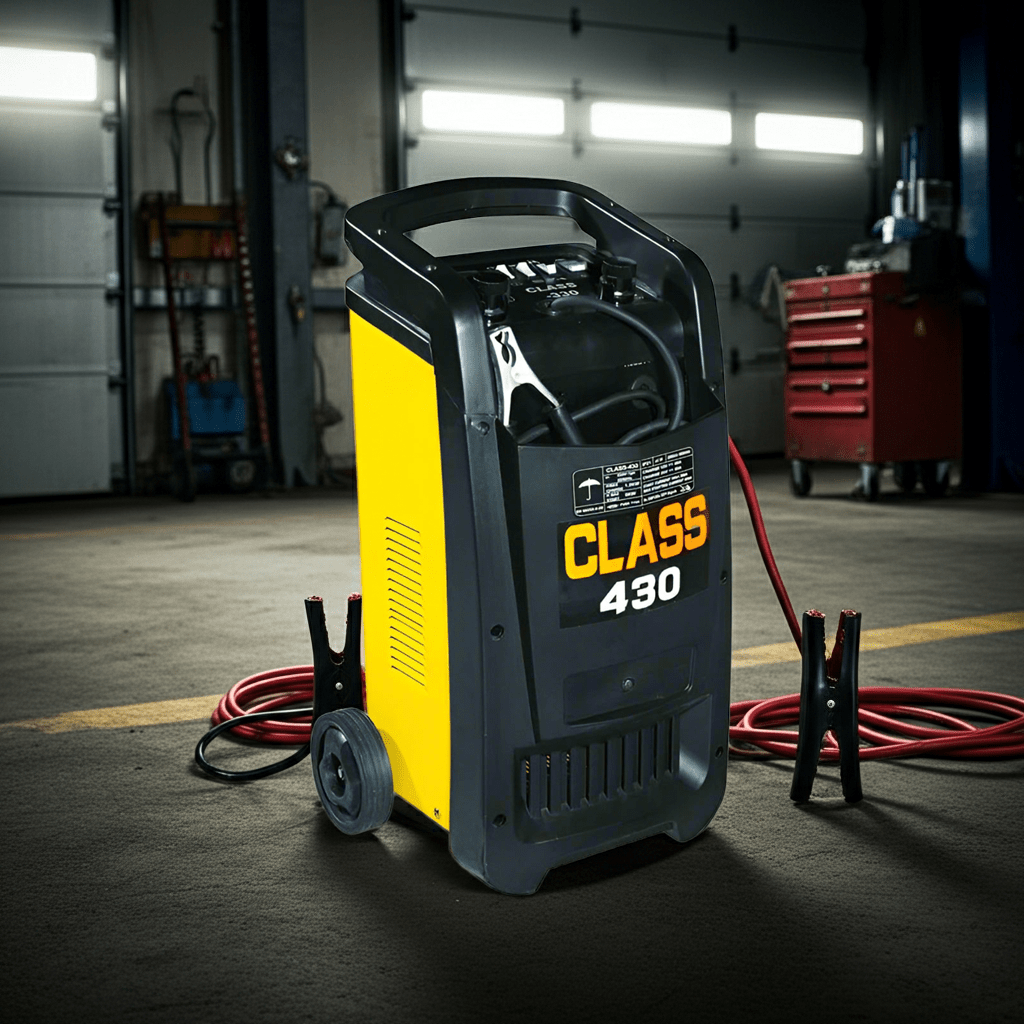 2 - in - 1 12V/24V Battery Charger & Jump Starter – Heavy Duty & Compact Options - General Equipment with 12V/24V Wheeled Jump Starter | Sold by Uncle Wiener's Wholesale