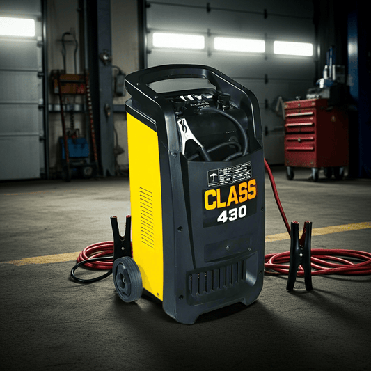 2 - in - 1 12V/24V Battery Charger & Jump Starter – Heavy Duty & Compact Options - General Equipment with 12V/24V Wheeled Jump Starter | Sold by Uncle Wiener's Wholesale
