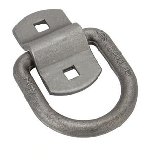 2" Lashing Ring with Bracket 12,000 lb Breaking Strength for Trailer Cargo Tie-Downs & Anchor Points EBHW005