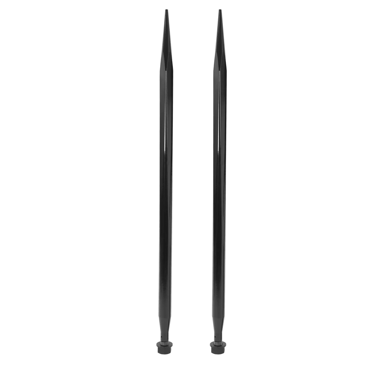 2 Pack Hay Spike 49 In Square Bale Spear Skid Steer Tractor 9000 Lb LYOM40542BK - with | Sold by Uncle Wiener's Wholesale