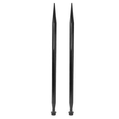 2 Pack Hay Spike 49 In Square Bale Spear Skid Steer Tractor 9000 Lb LYOM40542BK - with | Sold by Uncle Wiener's Wholesale