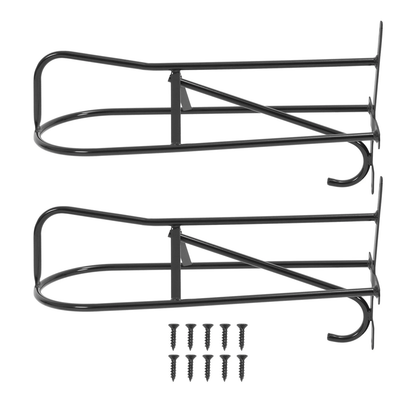 2 Pack Portable Wall Mounted Horse Saddle Stand Black Tack Storage LYOM4852 - with | Sold by Uncle Wiener's Wholesale