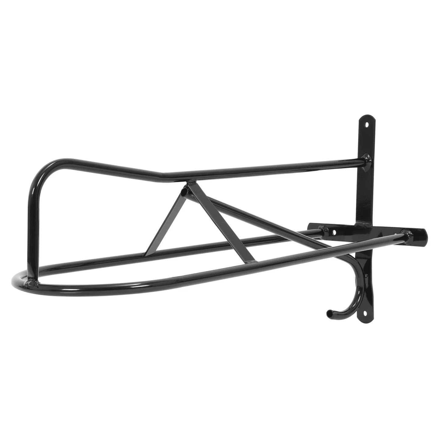 2 Pack Portable Wall Mounted Horse Saddle Stand Black Tack Storage LYOM4852 - with | Sold by Uncle Wiener's Wholesale