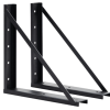 2 - Pack Steel Truck Box Mounting Brackets – Heavy - Duty, Universal Fit | SKU: 3102501 - with | Sold by Uncle Wiener's Wholesale