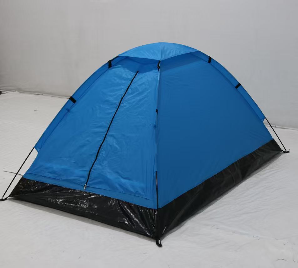 2 - Person Lightweight Dome Camping Tent, Waterproof Polyester Tent with Mesh Window – CT2P20 - with Blue | Sold by Uncle Wiener's Wholesale
