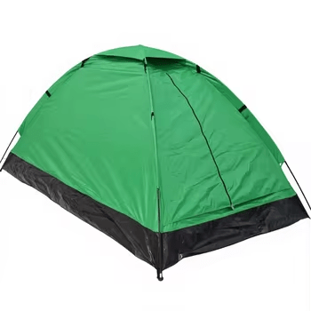 2 - Person Lightweight Dome Camping Tent, Waterproof Polyester Tent with Mesh Window – CT2P20 - with Green | Sold by Uncle Wiener's Wholesale