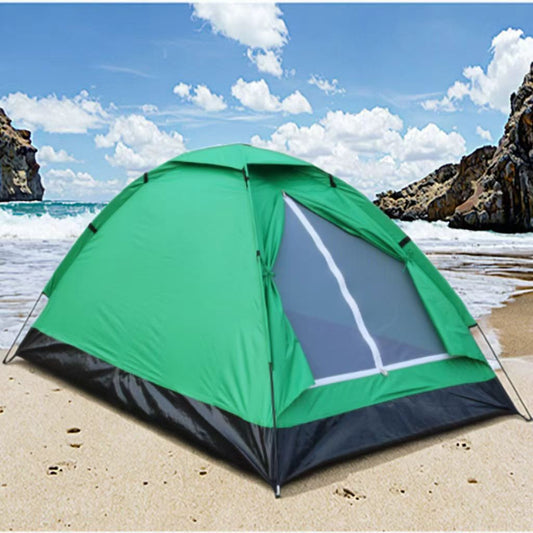 2 - Person Lightweight Dome Camping Tent, Waterproof Polyester Tent with Mesh Window – CT2P20 - with Green | Sold by Uncle Wiener's Wholesale