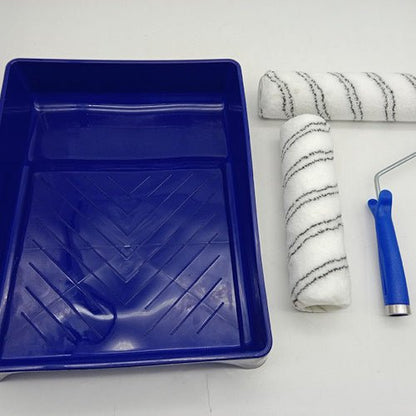 2-Piece Paint Roller Set 9" Microfiber Roller Tray Painting Kit T0997 - with | Sold by Uncle Wiener's Wholesale