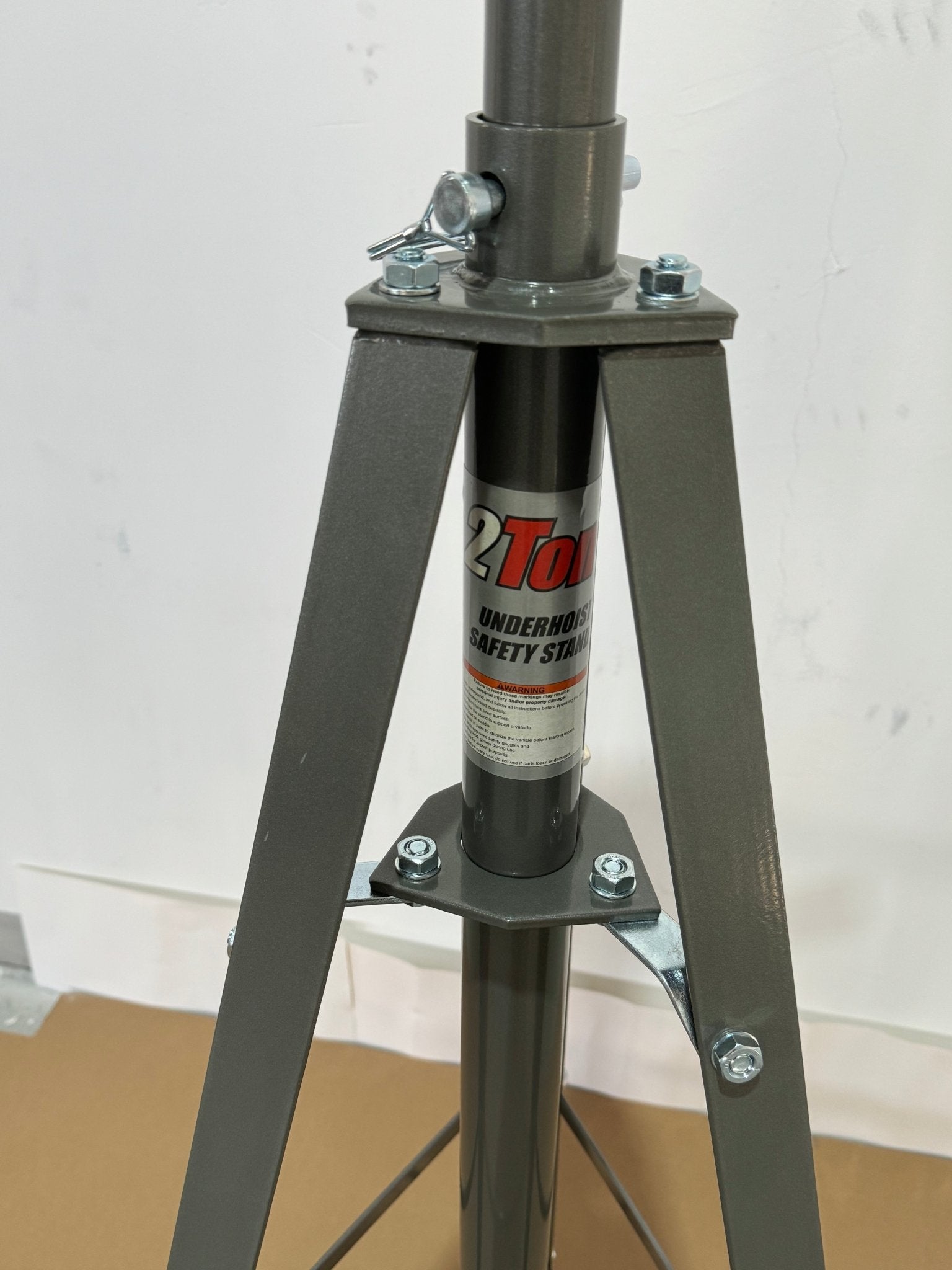 2 Ton Under Hoist Tripod Stand – Heavy Duty Adjustable Support (25040651) - with | Sold by Uncle Wiener's Wholesale