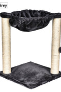 20 - Inch Cat Tower Hammock Tree with Sisal Scratching Post – Multi - Color – LBCT118 - with | Sold by Uncle Wiener's Wholesale