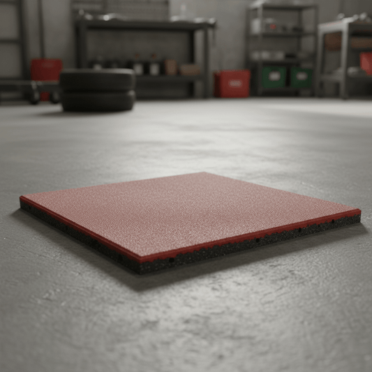 20" x 20" x 1" Rubber Patio & Playground Tiles – Slip - Resistant, DIY Install - General Equipment with | Sold by Uncle Wiener's Wholesale