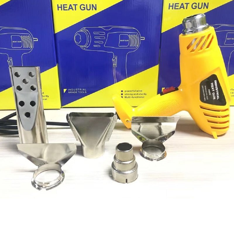 2000W Hot Air Heat Gun with 5 Nozzles – Adjustable 650℃ Temperature – 325HG - with | Sold by Uncle Wiener's Wholesale