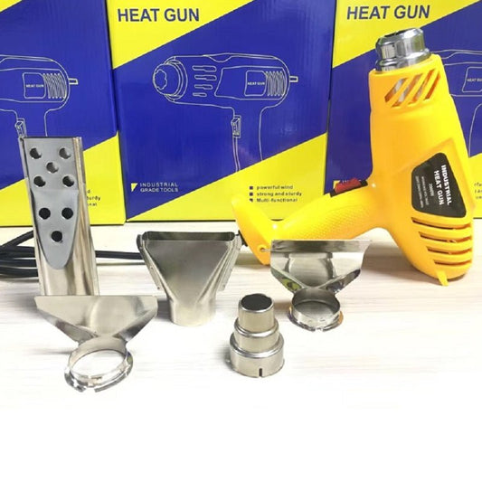 2000W Hot Air Heat Gun with 5 Nozzles – Adjustable 650℃ Temperature – 325HG - with | Sold by Uncle Wiener's Wholesale