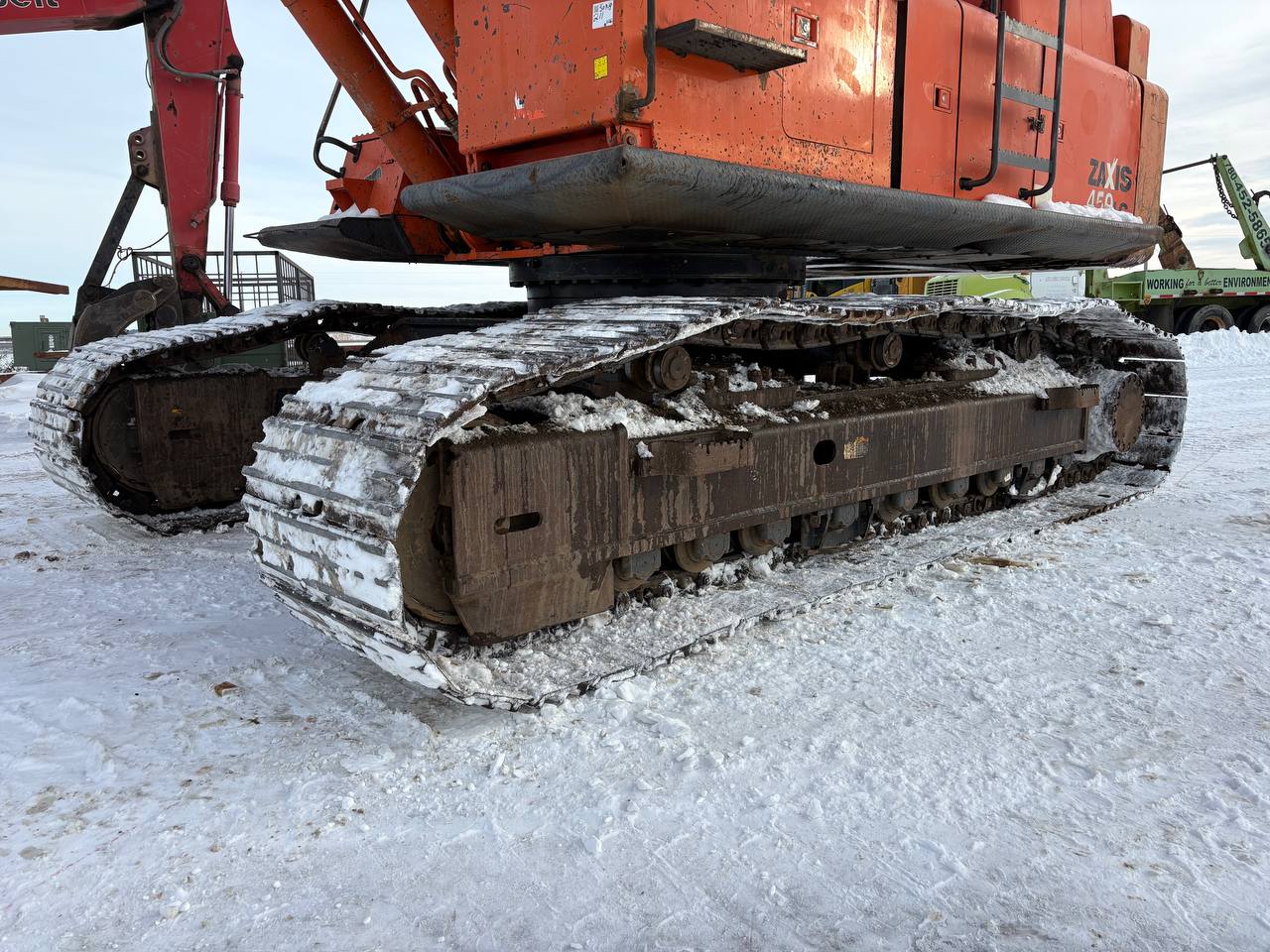 2008 Hitachi ZX450LC-3 VG Track Material Handler – Uncle Wiener's