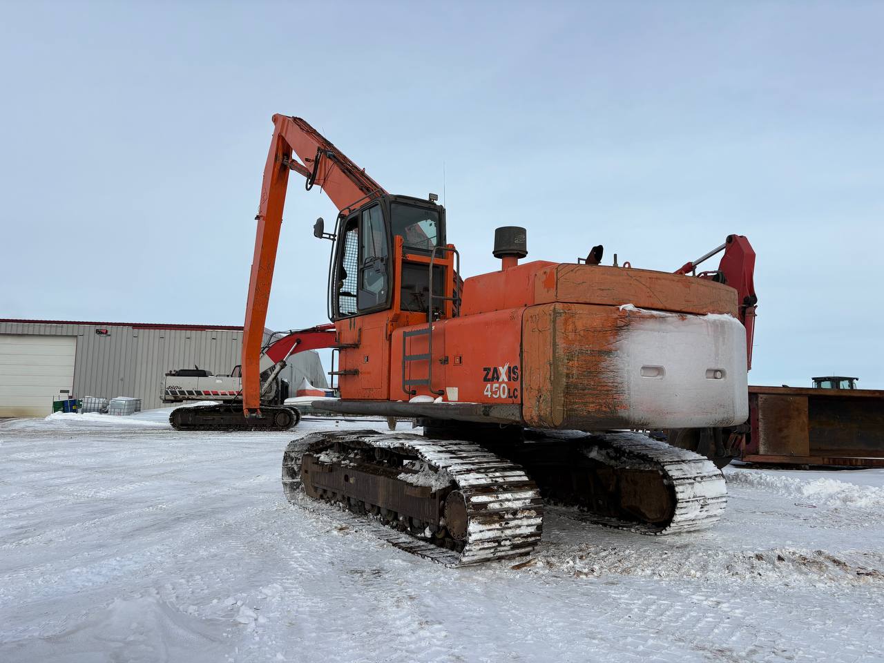 2008 Hitachi ZX450LC-3 VG Track Material Handler – Uncle Wiener's