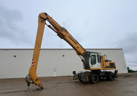 2009 Liebherr A934C Wheeled Material Handler – Scrap Spec | Full Part - Out | Used OEM Liebherr Parts - with | Sold by Uncle Wiener's Wholesale
