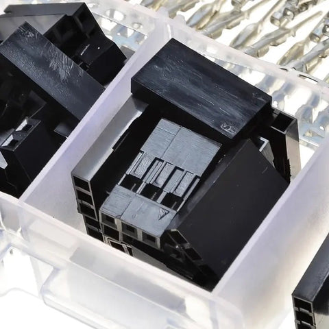 200pcs 2.54mm Dupont Wire Jumper Pin Header Connector Kit FS030067 - with | Sold by Uncle Wiener's Wholesale