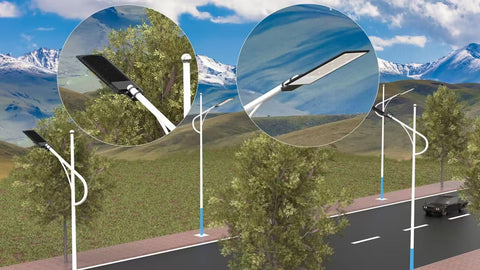 200W LED Street & Yard Light – 20,000 Lumen Outdoor Security Fixture, Waterproof IP65 411547 - with | Sold by Uncle Wiener's Wholesale