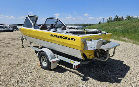 2010 Harbercraft 1875 Whitewater 18 Ft Aluminum Jet Boat – Fully Outfitted &amp; Adventure - Ready 2504910 - with | Sold by Uncle Wiener's Wholesale