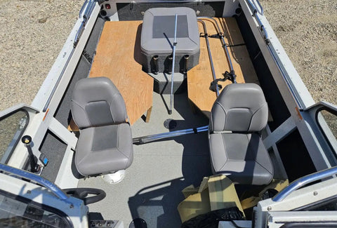 2010 Harbercraft 1875 Whitewater 18 Ft Aluminum Jet Boat – Fully Outfitted &amp; Adventure - Ready 2504910 - with | Sold by Uncle Wiener's Wholesale