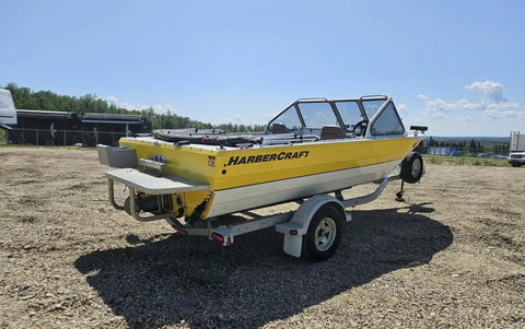 2010 Harbercraft 1875 Whitewater 18 Ft Aluminum Jet Boat – Fully Outfitted &amp; Adventure - Ready 2504910 - with | Sold by Uncle Wiener's Wholesale