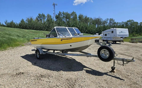 2010 Harbercraft 1875 Whitewater 18 Ft Aluminum Jet Boat – Fully Outfitted &amp; Adventure - Ready 2504910 - with | Sold by Uncle Wiener's Wholesale