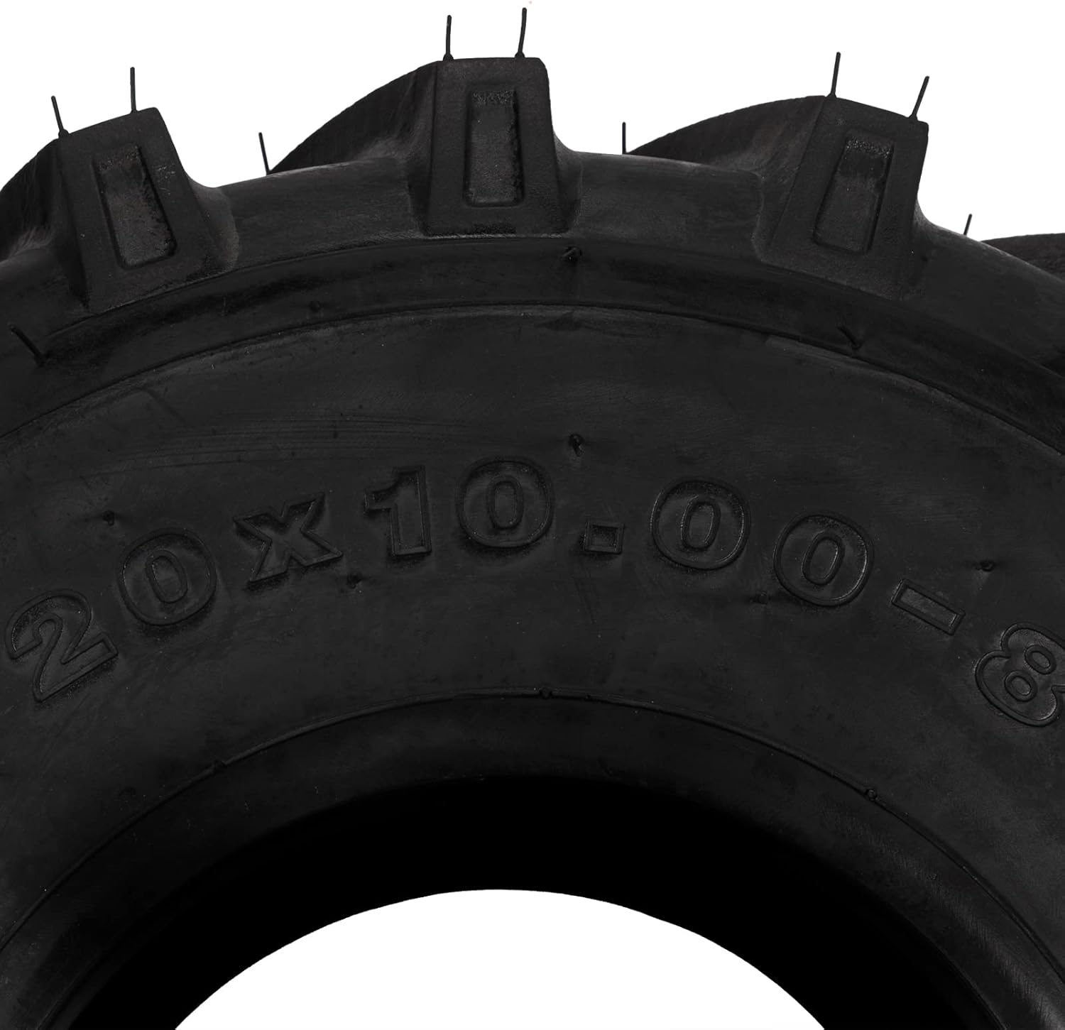 20×10.00 - 8 Lawn Mower Tire, 4 - Ply Rated Turf Replacement (Tire Only) – LM20100084PR - with | Sold by Uncle Wiener's Wholesale