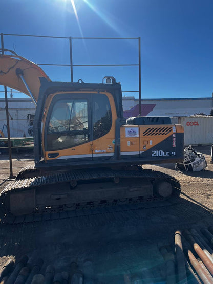 2012 Hyundai Robex 210LC - 9 Excavator | 7377 Hours | 44" Scrap/Demo Grapple | 44" Scrap Magnet | Excellent Condition - with | Sold by Uncle Wiener's Wholesale