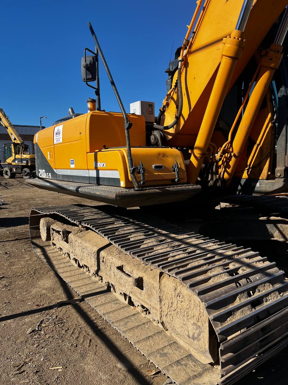 2012 Hyundai Robex 210LC - 9 Excavator | 7377 Hours | 44" Scrap/Demo Grapple | 44" Scrap Magnet | Excellent Condition - with | Sold by Uncle Wiener's Wholesale