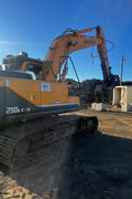 2012 Hyundai Robex 210LC - 9 Excavator | 7377 Hours | 44" Scrap/Demo Grapple | 44" Scrap Magnet | Excellent Condition - with | Sold by Uncle Wiener's Wholesale