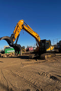 2012 Hyundai Robex 210LC - 9 Excavator | 7377 Hours | 44" Scrap/Demo Grapple | 44" Scrap Magnet | Excellent Condition - with | Sold by Uncle Wiener's Wholesale
