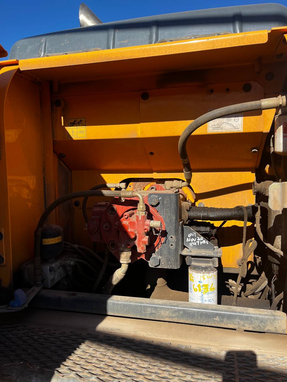 2012 Hyundai Robex 210LC - 9 Excavator | 7377 Hours | 44" Scrap/Demo Grapple | 44" Scrap Magnet | Excellent Condition - with | Sold by Uncle Wiener's Wholesale