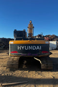2012 Hyundai Robex 210LC - 9 Excavator | 7377 Hours | 44" Scrap/Demo Grapple | 44" Scrap Magnet | Excellent Condition - with | Sold by Uncle Wiener's Wholesale