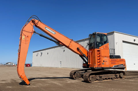 2015 Doosan DX300LC - 5 Track Material Handler | Runs, Some Issues | Complete Machine for Sale - with | Sold by Uncle Wiener's Wholesale