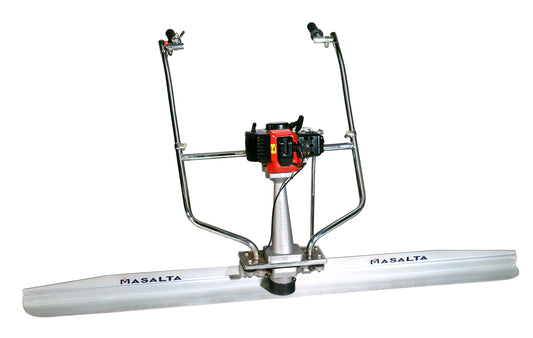 Concrete Power Screed MCD-2 with 12 ft MCB-12 Blade – Gas-Powered Floor Finishing Machine, 1.9 HP 4-Cycle Engine – SKU: 220721