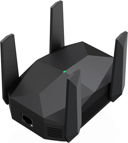 2025 AX3000 WiFi 6 Range Extender, WiFi Extender Signal Booster with Gigabit Ethernet Port, Dual Band (2.4G&5.8G) WiFi Repeater Cover up to 13888sp.ft, Faster Speed and Wider Cover, Quick Setup - with | Sold by Uncle Wiener's Wholesale