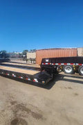 2025 Witzco RG - 52 Tri - Axle Removable Gooseneck Lowboy Trailer – Double Drop, Hydraulic Gooseneck - with 8'6" Wide | Sold by Uncle Wiener's Wholesale