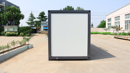 20FT Insulated Mobile Office Container with Kitchen Bathroom & Bedroom | Wired, Ready to Use SU289481 - with | Sold by Uncle Wiener's Wholesale