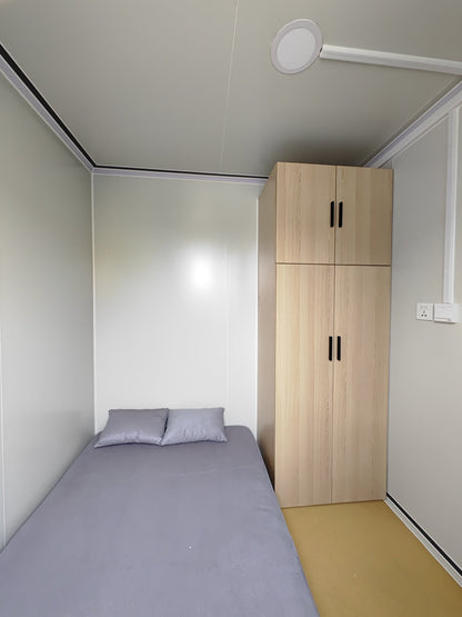 20FT Insulated Mobile Office Container with Kitchen Bathroom & Bedroom | Wired, Ready to Use SU289481 - with | Sold by Uncle Wiener's Wholesale