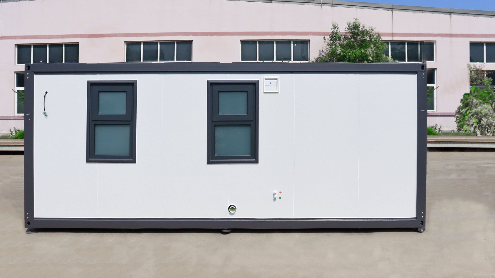 20FT Insulated Mobile Office Container with Kitchen Bathroom & Bedroom | Wired, Ready to Use SU289481 - with | Sold by Uncle Wiener's Wholesale