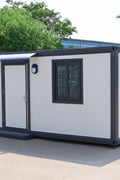 20FT Insulated Mobile Office Container with Kitchen Bathroom & Bedroom | Wired, Ready to Use SU289481 - with | Sold by Uncle Wiener's Wholesale