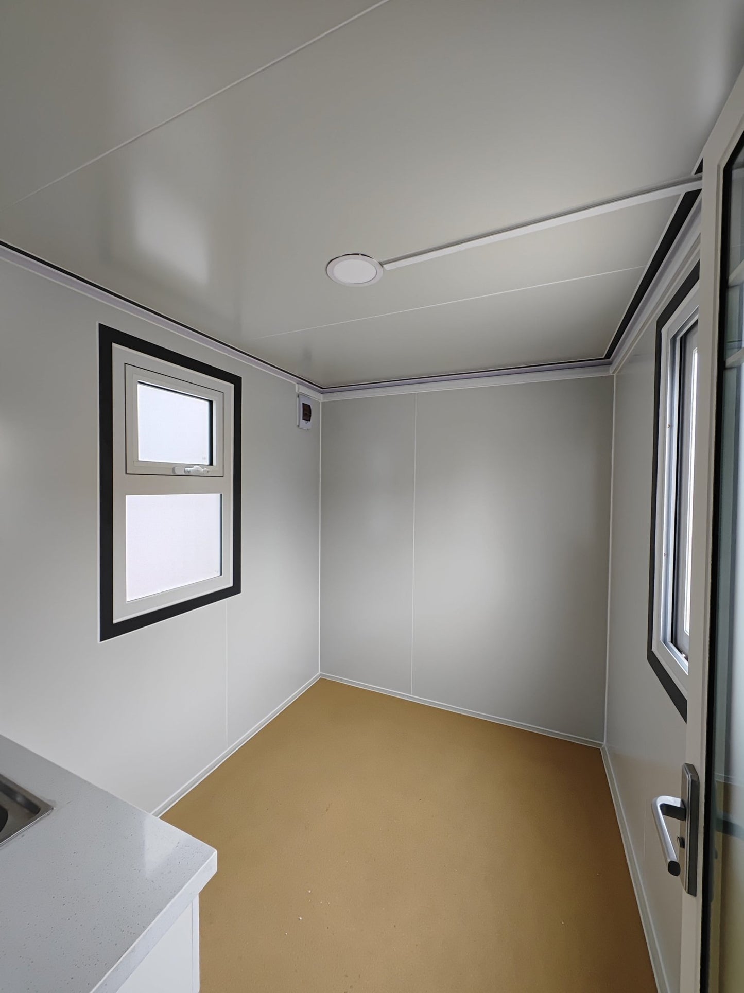 20FT Insulated Mobile Office Container with Kitchen Bathroom & Bedroom | Wired, Ready to Use SU289481 - with | Sold by Uncle Wiener's Wholesale